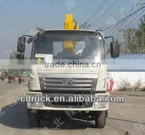 Foton Lorry Truck Mounted Crane, 6x2 Container Truck Crane,truck Mounted Telescopic Crane thumbnail-1