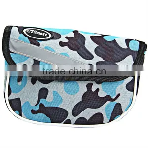 CTSmart New Frame Double Saddle Bag Outdoor Sports Cycling Mountain Road Frame Saddle Bag Waterproof Pannier Double Sides thumbnail-3