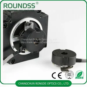 48mm Dia 8mm Hollow Shaft Rotary Servo Encoder DC 5V 2500 PPR thumbnail-5
