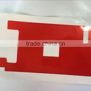 Red Sticker Red Film Lcd Protector Sticker Lcd Sticker for Lcd Refurbish Plastic Lcd Sticker for Iphone 4,iphone 5,iphone 6 thumbnail-1