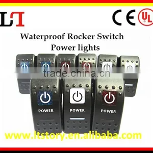 Engraved Waterproof Rocker Switch for Car/motorcycle 12v/24v thumbnail-1