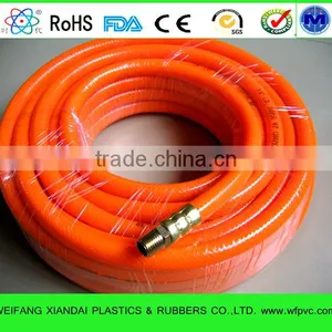 High Quality PVC Clear Braid Hose ,felxible Hose,blue and Red Air Hose thumbnail-1