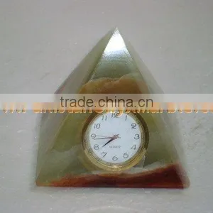 The Most Beautiful WholeSale 2017 New Design CLOCKS ONYX MARBLE HANDICRAFTS thumbnail-2