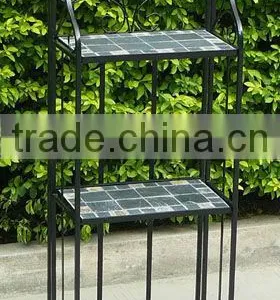 Vintage Classic Outdoor Garden Shelf Mosaic Garden Display Shelf thumbnail-1