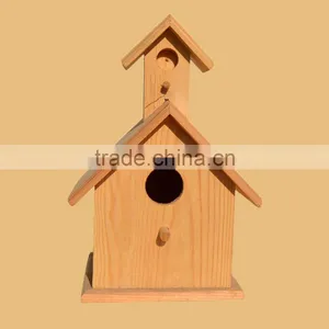 Desktop Decorative Small Wooden Bird Houses Nest thumbnail-4