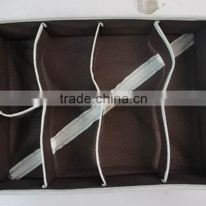 Collapsible Storage Boxes Bra Underwear Closet Organizer Drawer Divider, 8 Divider thumbnail-2