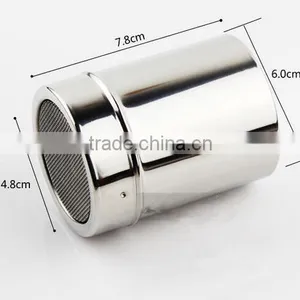 CY182 Stainless Steel Powder Sieve Spray Powder Sugar Sieve Cans Tube With Plastic Cap Barrel Powder Sieve thumbnail-6
