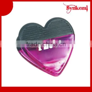 Heart Shaped Plastic Custom Paper Clip thumbnail-1