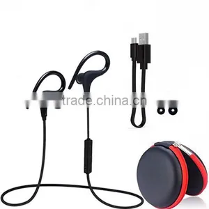 Sport Wireless Bluetooth 4.1 Stereo Ear Hook Headset, Dual Ears Smart Bluetooth Headsets For Wholesale thumbnail-1