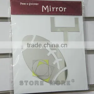 Rugby Mirror Decoration Removable Wall Tile Stickers thumbnail-1