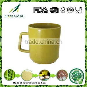 Fashional Popular Hot Design Bamboo Fiber Tea Cup With Lid thumbnail-3