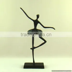 Dancing Metal Lady Statue thumbnail-1