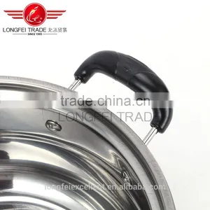 Popular Style Unique Shape Stainless Steel Soup Cooking Pot Set/camping Pot Set thumbnail-6