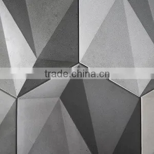 Kitchen Wall Decor Concrete Wall Tiles thumbnail-2