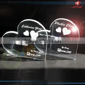 China Business Crystal Clear Custom Shaped Acrylic Awards thumbnail-1
