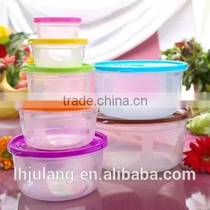 BPA-Free Plastic Food Container Set/ 7pcs Plastic Food Storage Container Set thumbnail-2