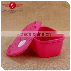 High Quality OEM Rectangle Plastic Preserving Box /crisper thumbnail-3