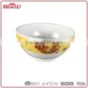 Safety Lion & Panda Printing 4.5" Children Insulated Bowls for Hot Foods thumbnail-1
