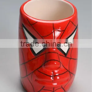 Wholesale Tableware Spider-man Custom 3D Ceramic Mug thumbnail-2