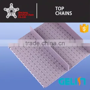 T-400 Plastic Conveyor Belt With Baffle thumbnail-1