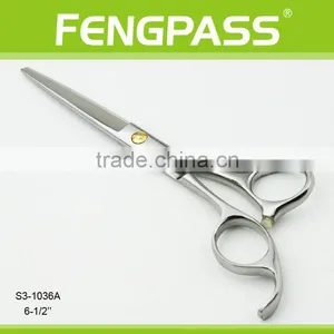 S3-1036A 6-1/2" Inch 2CR13 Stainless Steel With PP Handle Professional Hairdressing Barber Scissors Hair Cutting Scissors thumbnail-1