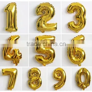 16 Inch Helium Inflatable Foil Balloons Party Decoration Gold Foil/aluminum Balloon thumbnail-3