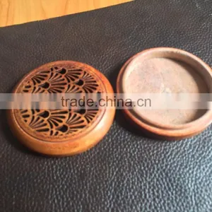 High Quality Agarwood Wooden Burner Brown/Black Rectangular With or Without Drawer thumbnail-1