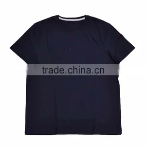 Mens Blank White Tee Shirt 100% Cotton Mens T-shirt Crew Neck Short Sleeve Tee Shirt Blanks thumbnail-3