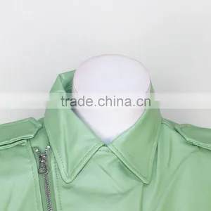 2016 Latest Design Women Pure Leather Jackets for Women thumbnail-3