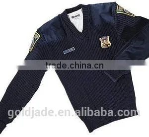 Police Man Cashmere Knitted Sweater thumbnail-1