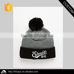 Custom Jacquard Beanie/acrylic Beanie/beanie Hat With Top Ball thumbnail-5