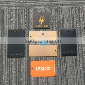 2017 Custom Factory Direct Wholesale High Quality Clothing Hang Tags thumbnail-1