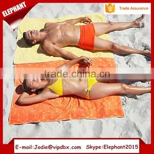 Custom Printed Highly Absorbent Microfiber Travel Beach Towel thumbnail-1