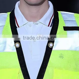 2017 Hot Sale ce En20471 Class 2 Walking Reflective Safety Vest thumbnail-3