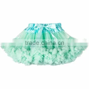Wholesale New Design Kids Cute Pink Tutu Ballet Dance Costumes Long Fancy Valentine Pettiskirt thumbnail-6
