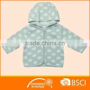 Baby Polar Fleece Coat Cuite Full Printed Jacket Wear thumbnail-1