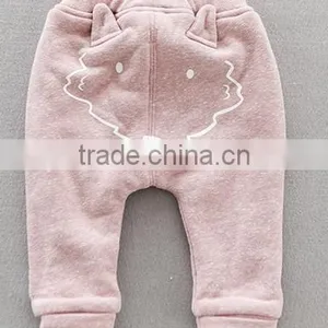 Wholesale Cheap Customized Warm Lovely Winter Baby Pants Good Quality Fleece Baby Pants thumbnail-2