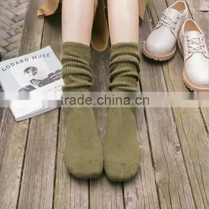 Zm53127a New Design Custom High Quality Cotton Women Socks in Hot Sale Girls School Socks thumbnail-1