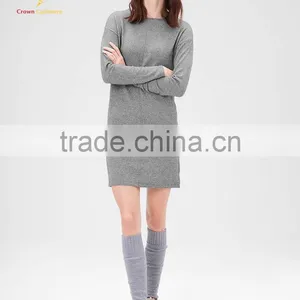 Women Knit Dress Wool 100 Cashmere Latert Fashion Dress Design thumbnail-1