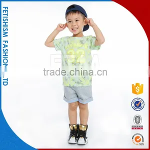2016 Fashion Children Stylish Cartoon Boy Kids Clothes Set thumbnail-3
