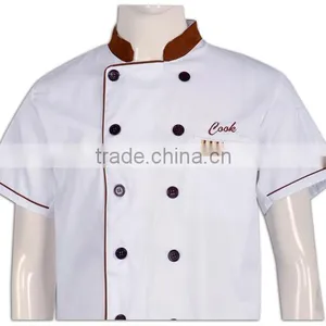 Soft Touch 100%Cotton Chef Kitchen Uniform Fabric thumbnail-4