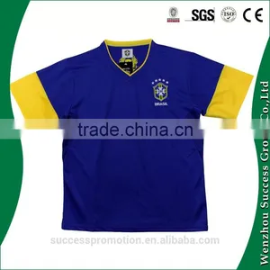 100% Polyester Soccer Jersey thumbnail-1