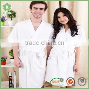 New Custom Thermal Super Soft Coral Fleece Bathrobe thumbnail-2