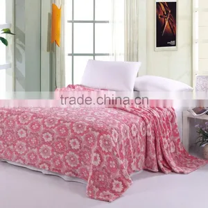 New Style Embossed 100%polyester Super Soft Coral Fleece Blanket/coral Fleece Fabric thumbnail-1