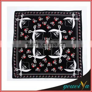 The Pirates Skull Printing Design Handkerchief For Cotton Handkerchief thumbnail-1