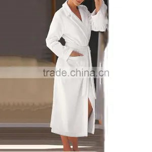 100% Cotton Hotel Luxury Terry Cloth Towel Bathrobe Spa thumbnail-2