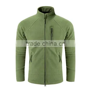 Outdoor Green Sports Coat Men Fleece Jacket Winter Warm Man Jacket thumbnail-3