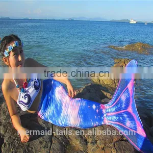 Newest Technology Girl's Swimmable Monofins Mermaid Tail for Swimming thumbnail-1
