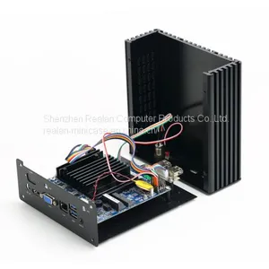 Realan Aluminum Industrial Computer Host M1255-J1900N thumbnail-2