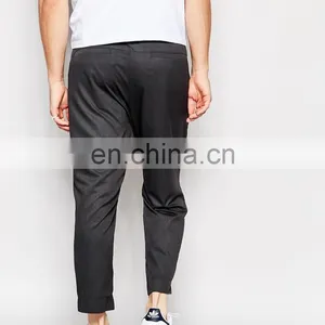 OEM Wholesale High Quality Latest Design Straight Pants With Cropped Rouge Hem China thumbnail-3